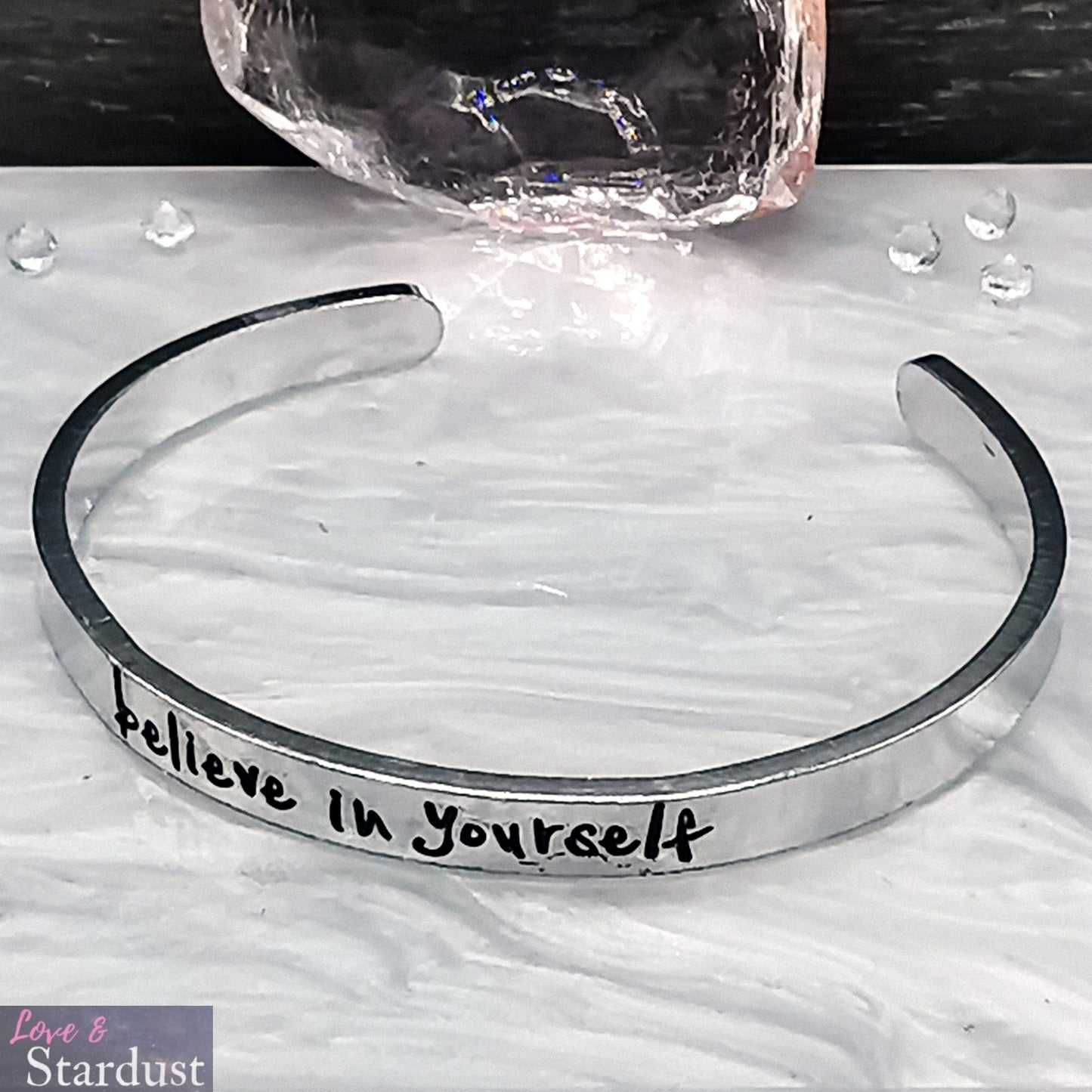 BELIEVE IN YOURSELF Cuff Bracelet