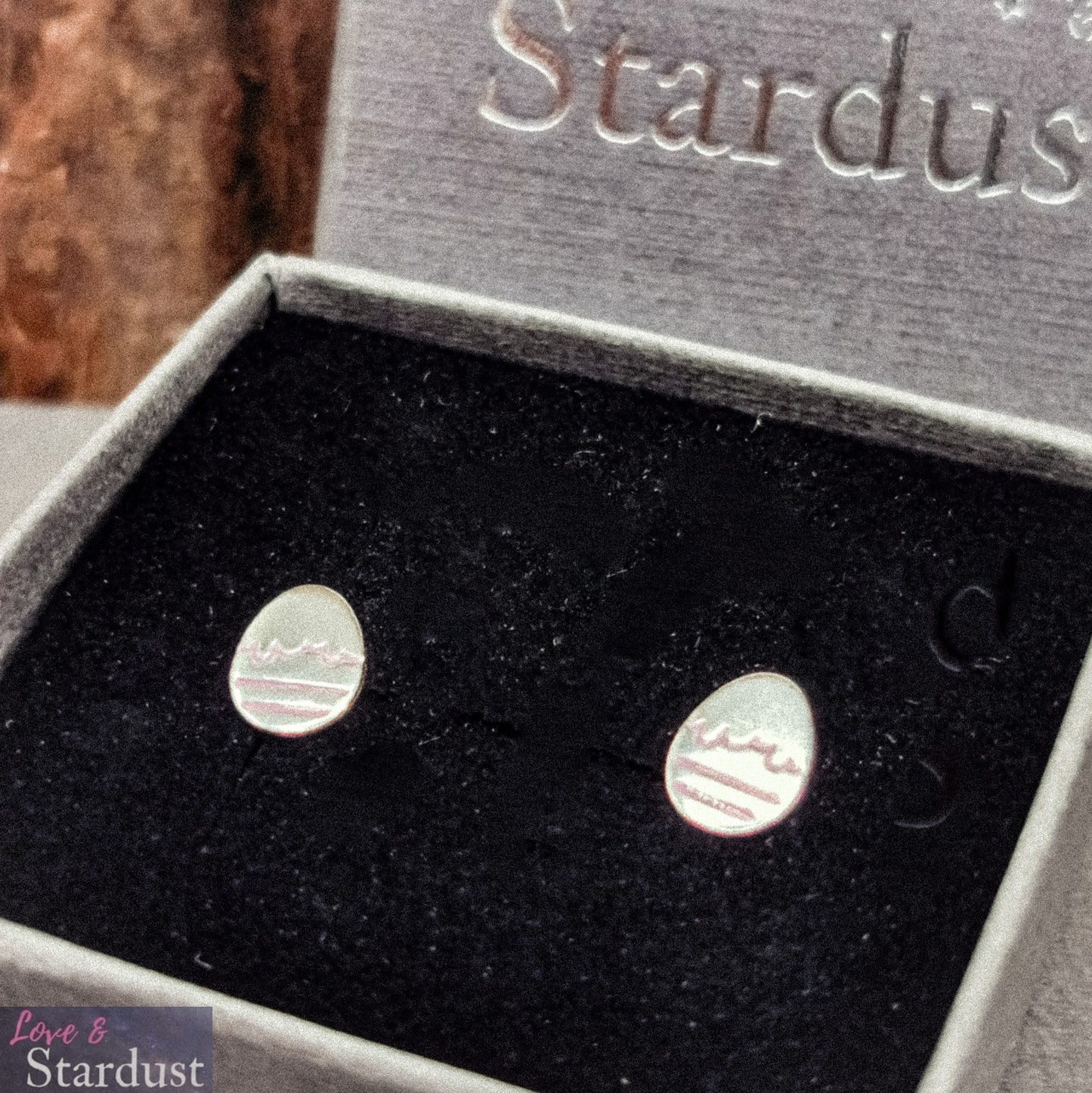 EASTER EGG Sterling Silver & Enamel Earrings
