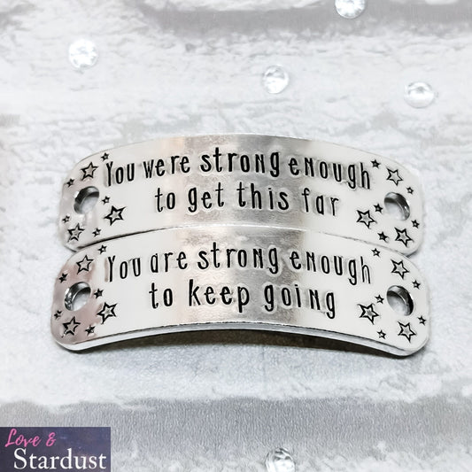 STRONG ENOUGH Trainer Tags