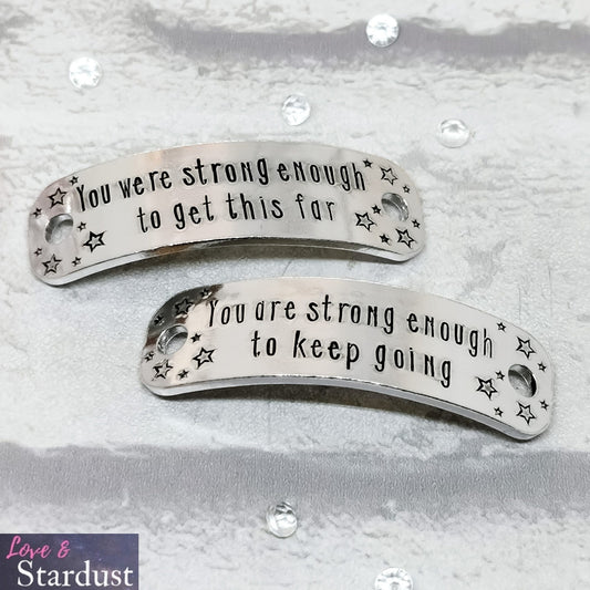 STRONG ENOUGH Trainer Tags