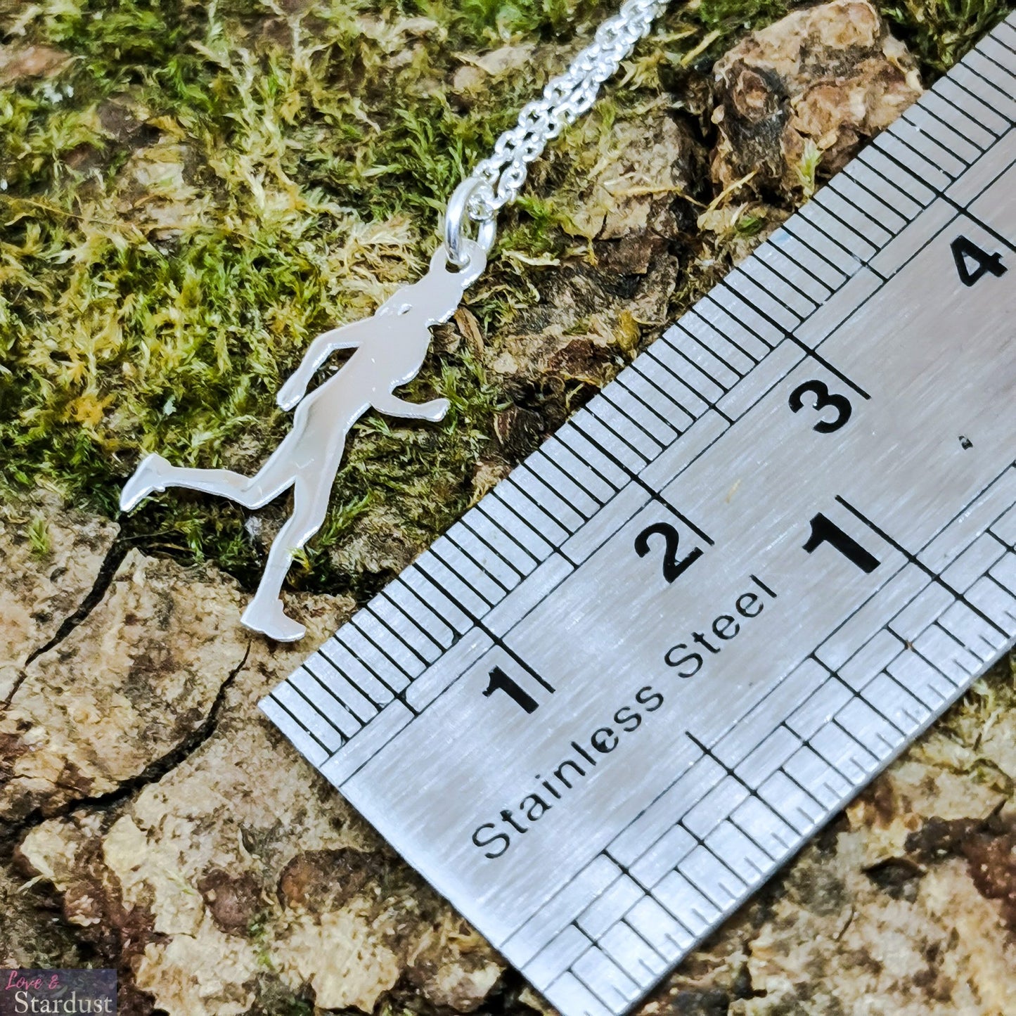 RUNNER Sterling Silver Necklace