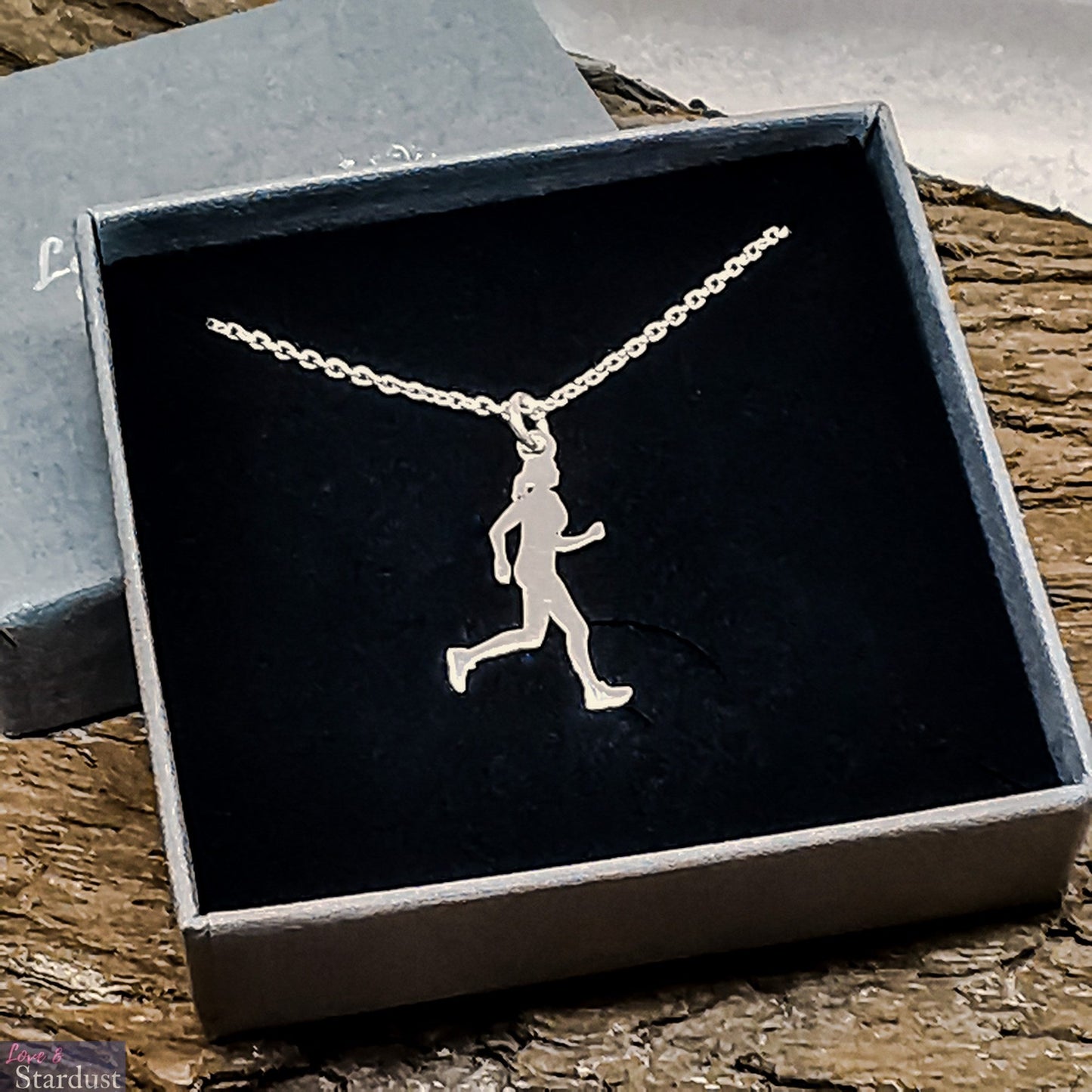 RUNNER Sterling Silver Necklace