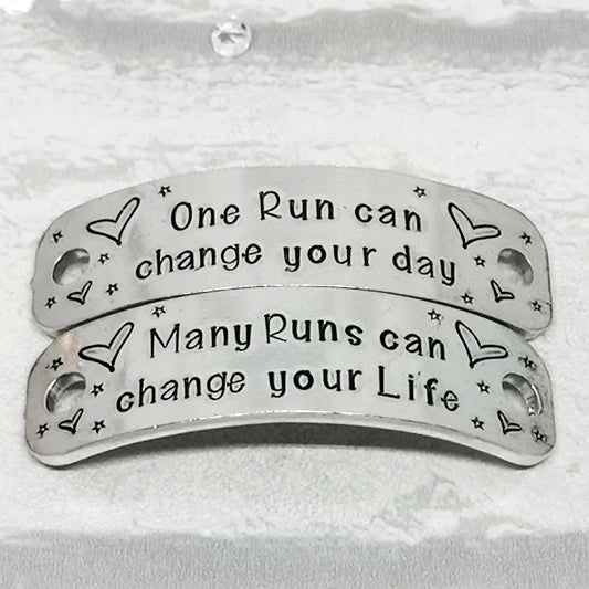 ONE RUN CAN CHANGE YOUR DAY, MANY RUNS CAN CHANGE YOUR LIFE Trainer Tags