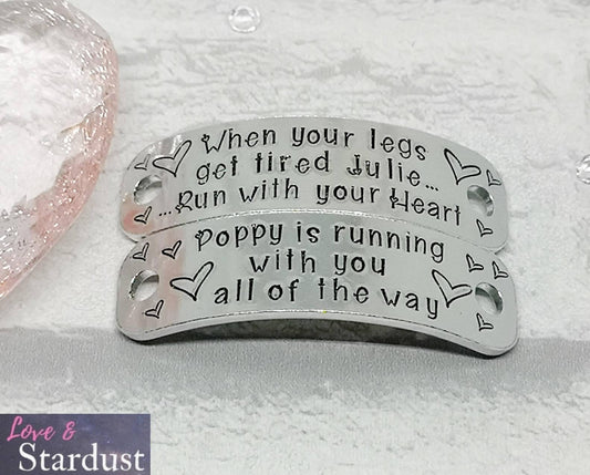 CUSTOM/PERSONALISED Trainer Tags - DELUXE up to 3 lines