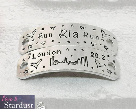 CUSTOM/PERSONALISED Trainer Tags - STANDARD up to 2 lines