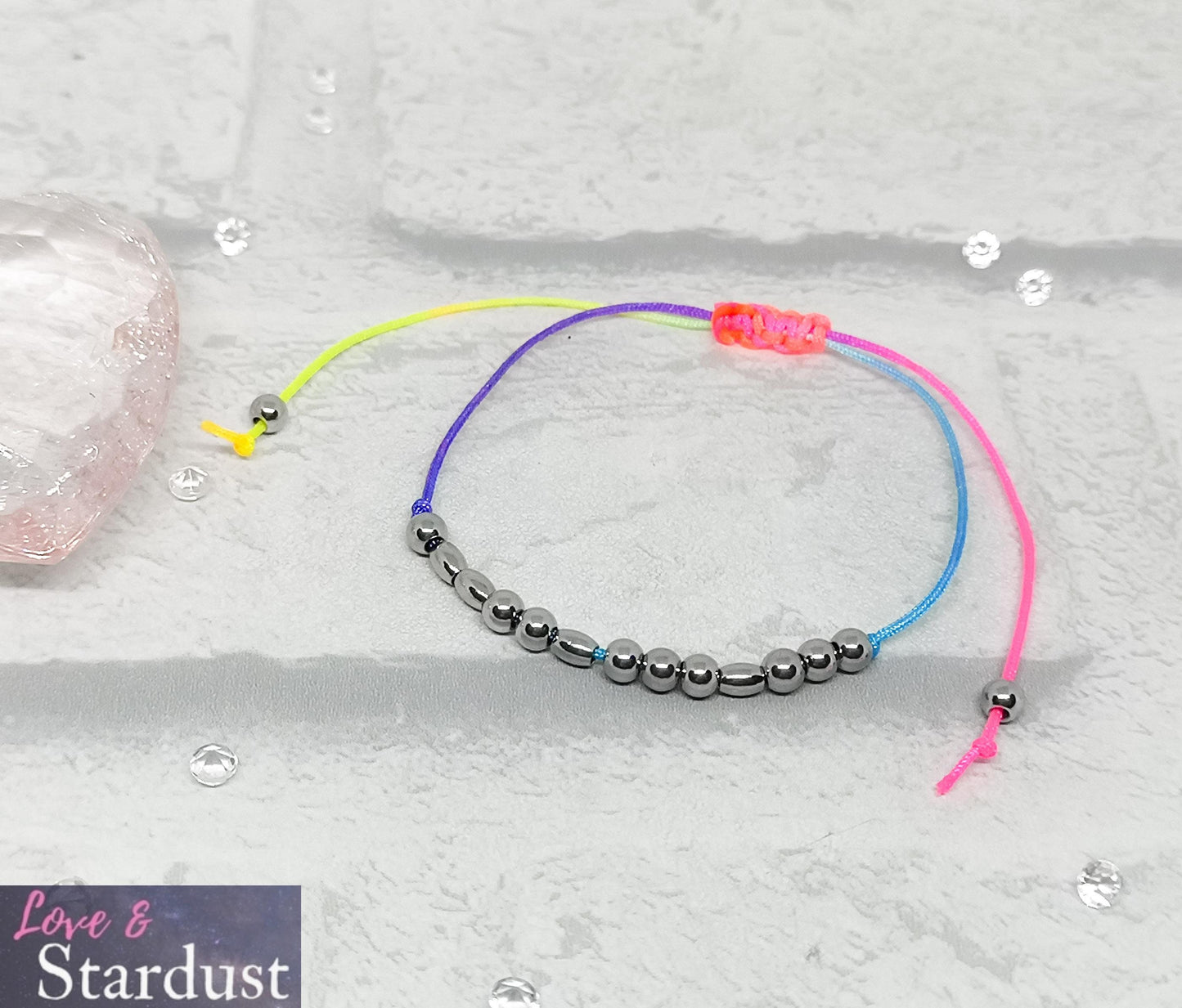 PRIDE Morse Code Bracelet