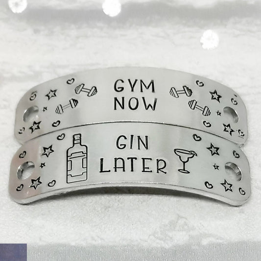 GYM NOW GIN LATER Trainer Tags