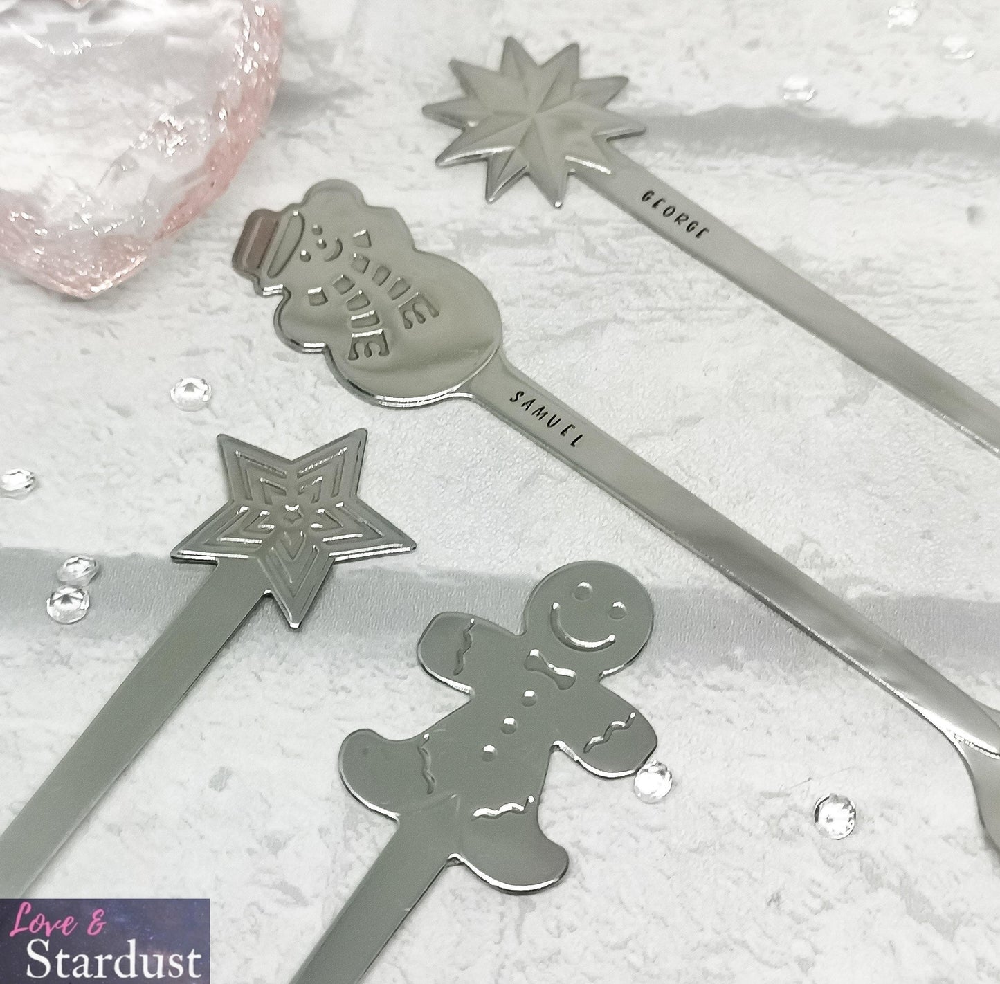 Personalised Christmas Hot Chocolate Spoon