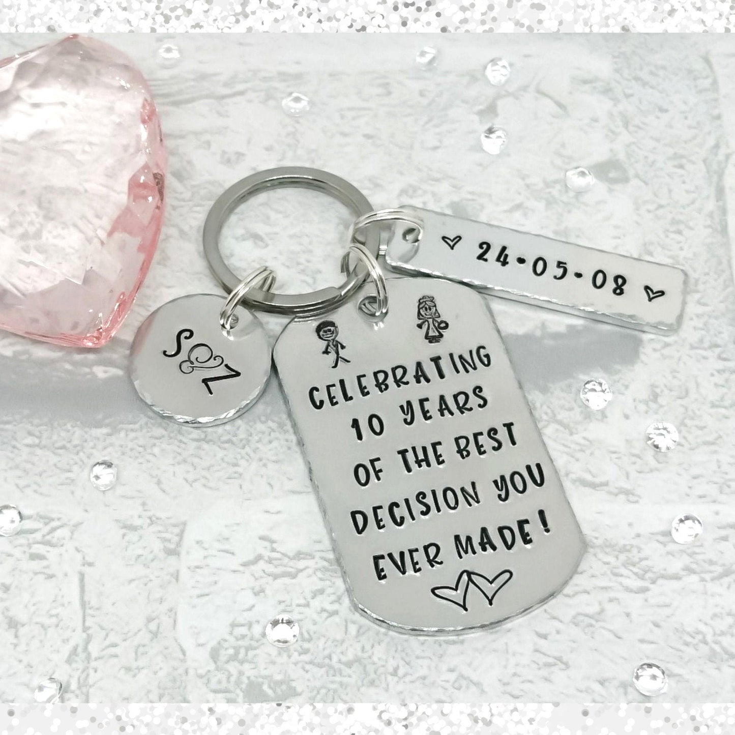 TIN 10th ANNIVERSARY Keyring
