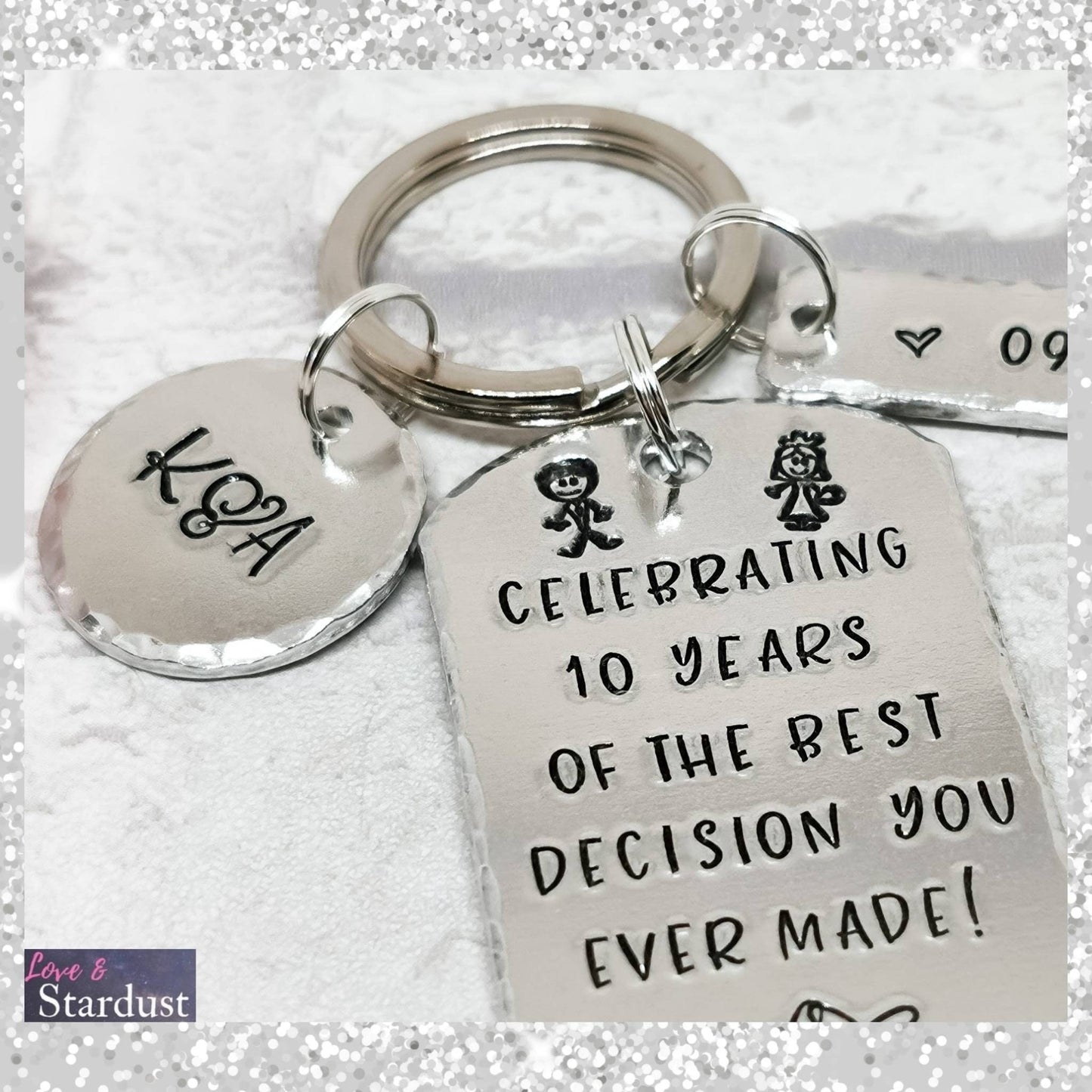TIN 10th ANNIVERSARY Keyring