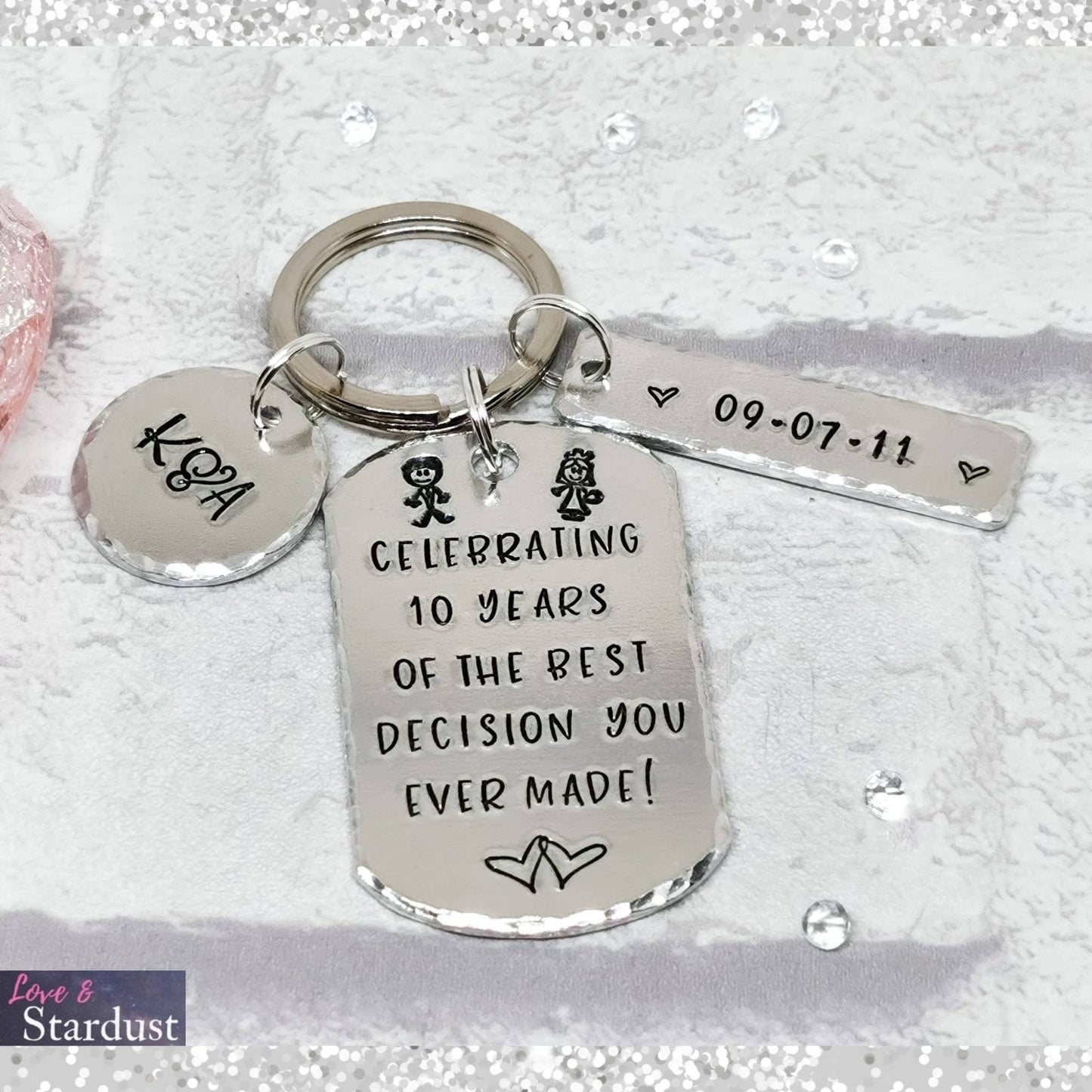 TIN 10th ANNIVERSARY Keyring
