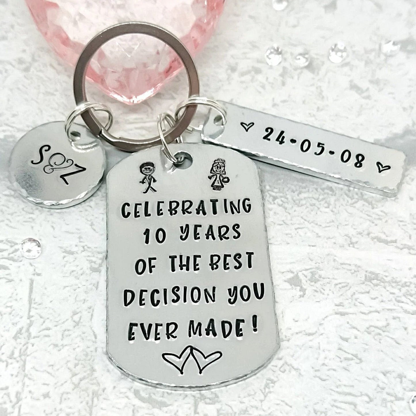 TIN 10th ANNIVERSARY Keyring