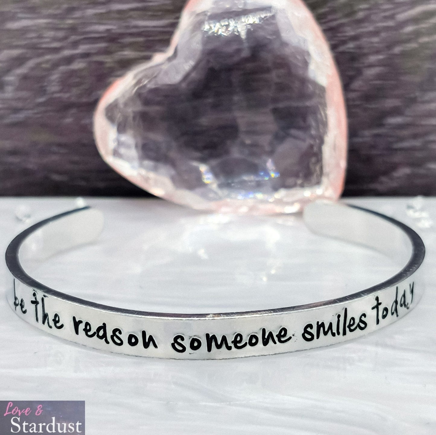 BE THE REASON SOMEONE SMILES TODAY Cuff Bracelet
