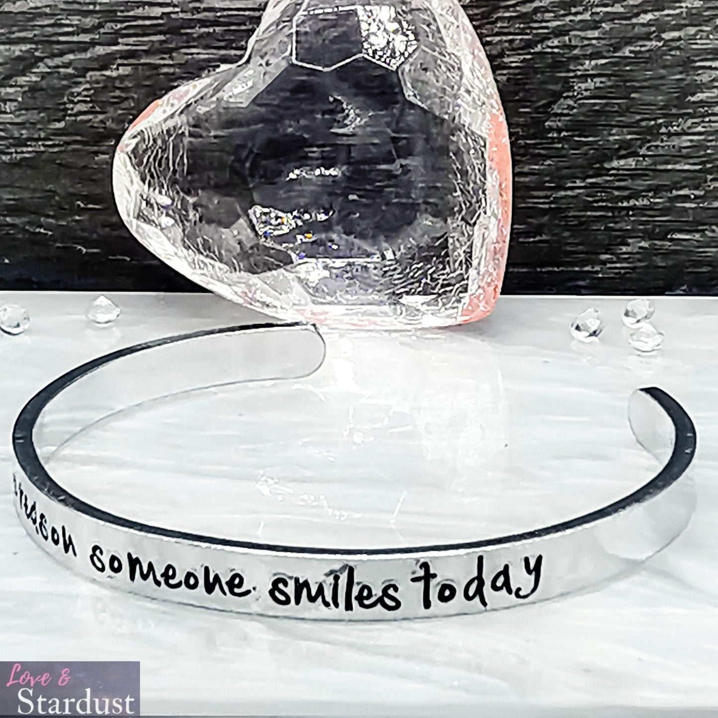 BE THE REASON SOMEONE SMILES TODAY Cuff Bracelet