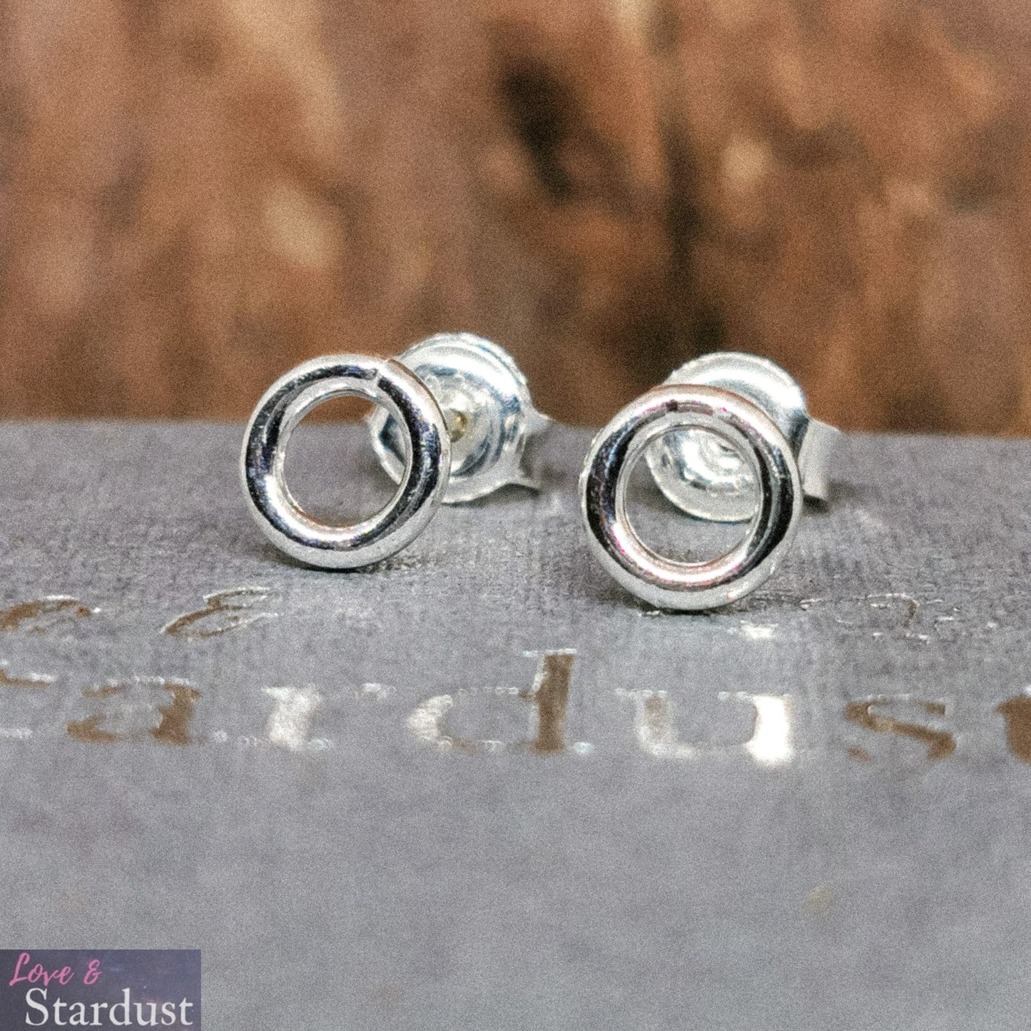 CIRCLE Sterling Silver Earrings