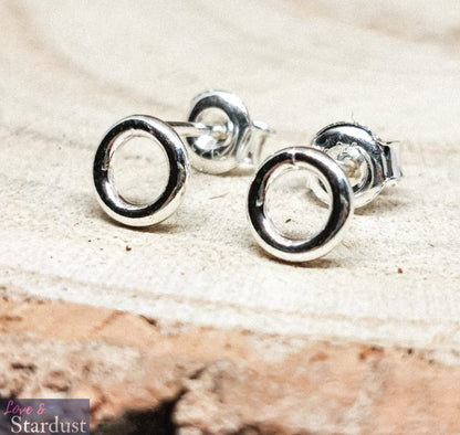 CIRCLE Sterling Silver Earrings