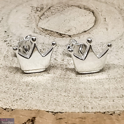 CROWN Sterling Silver Earrings