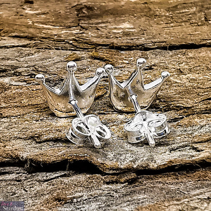 CROWN Sterling Silver Earrings