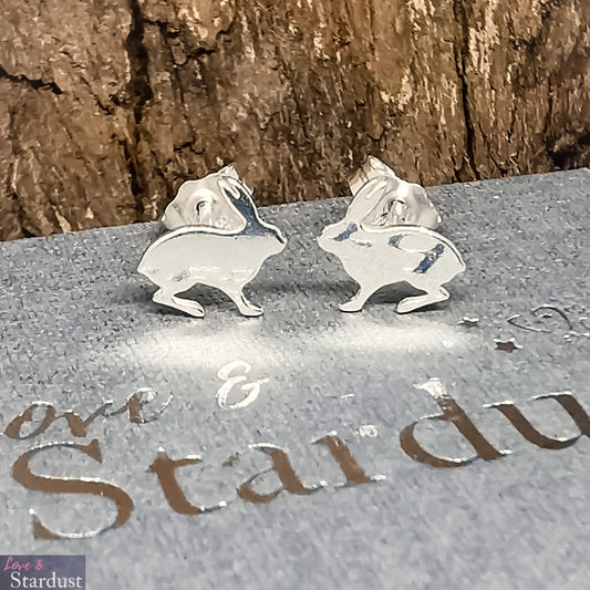 HARE Sterling Silver Earrings