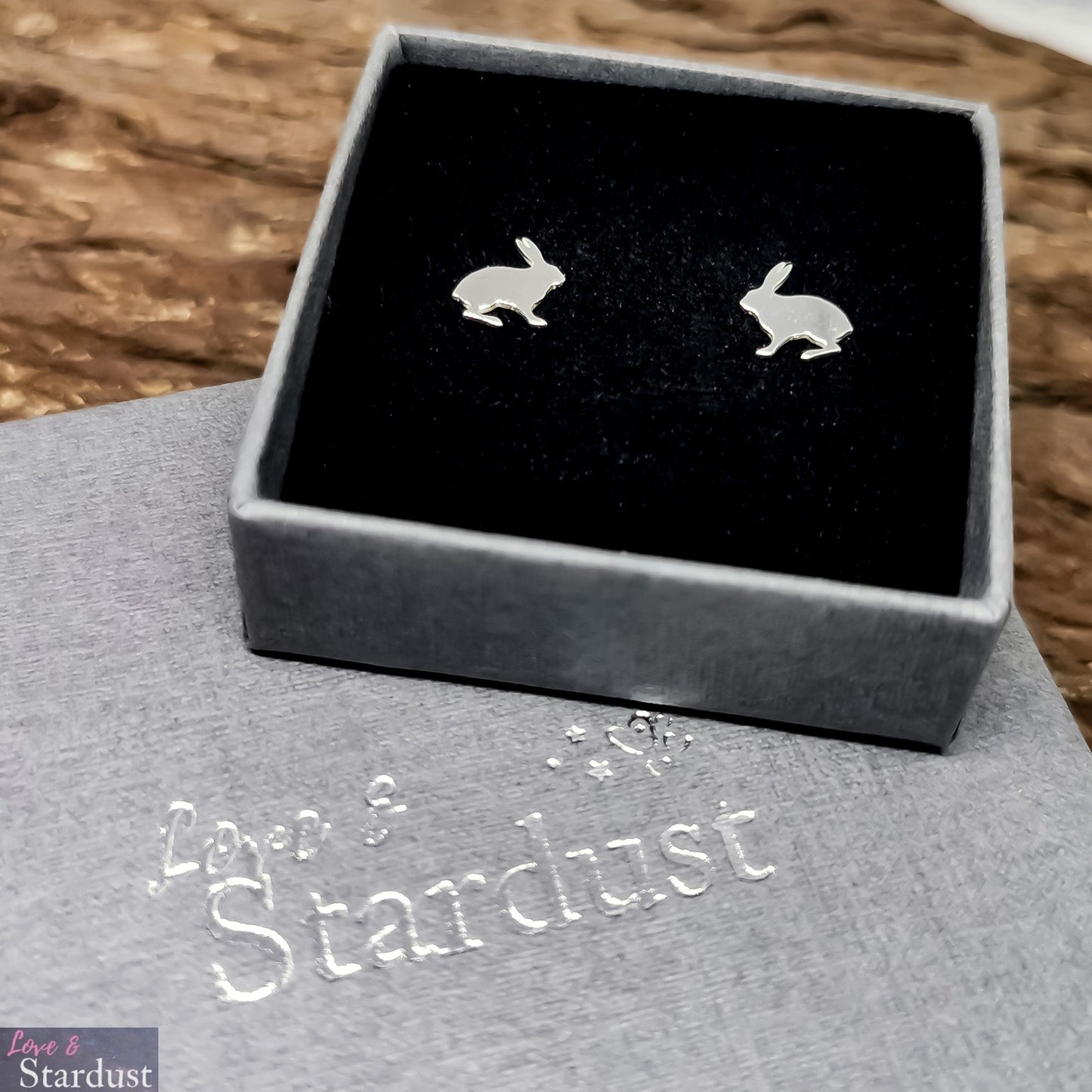 HARE Sterling Silver Earrings