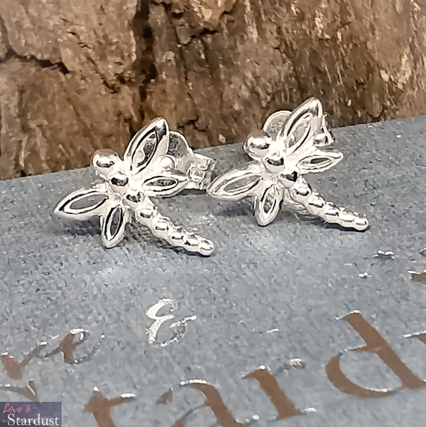 DRAGONFLY Sterling Silver Earrings