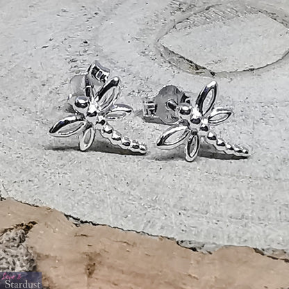 DRAGONFLY Sterling Silver Earrings