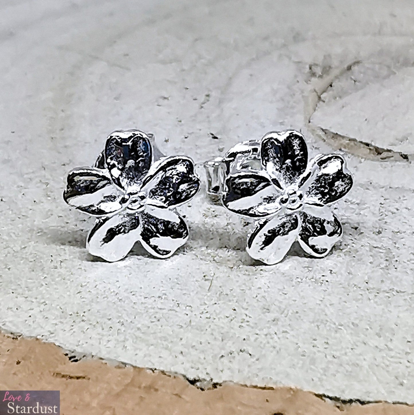 FORGET ME NOT Sterling Silver Earrings