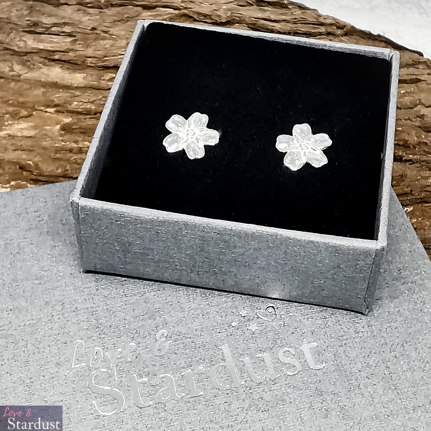 FORGET ME NOT Sterling Silver Earrings