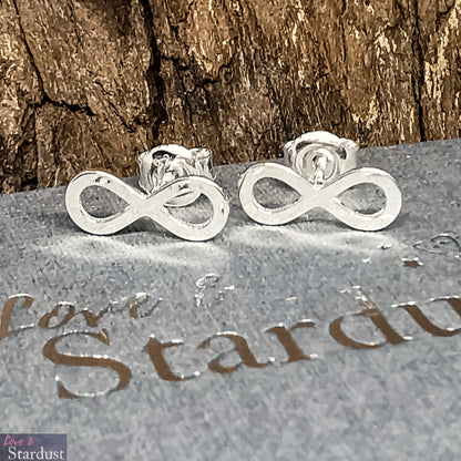 INFINITY SYMBOL Sterling Silver Earrings