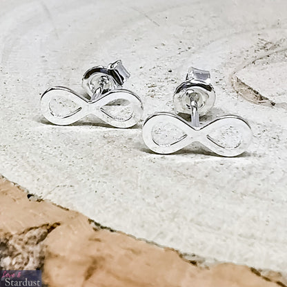 INFINITY SYMBOL Sterling Silver Earrings