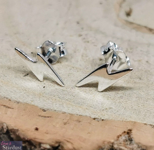 LIGHTNING BOLT Sterling Silver Earrings