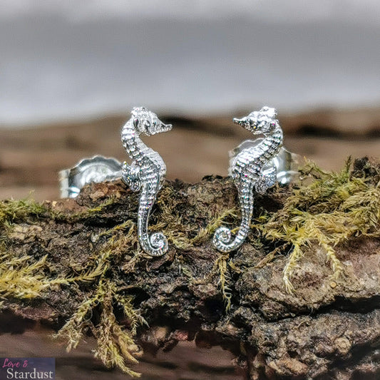 SEAHORSE Sterling Silver Earrings