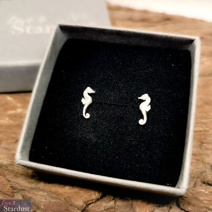 SEAHORSE Sterling Silver Earrings