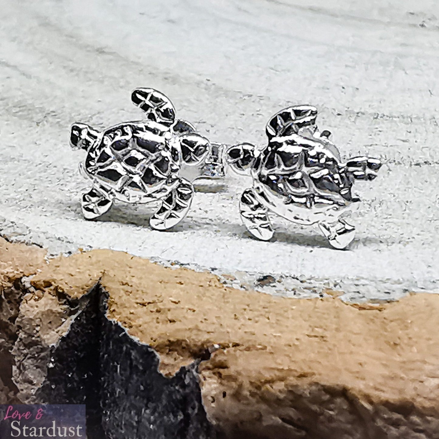 TURTLE Sterling Silver Earrings