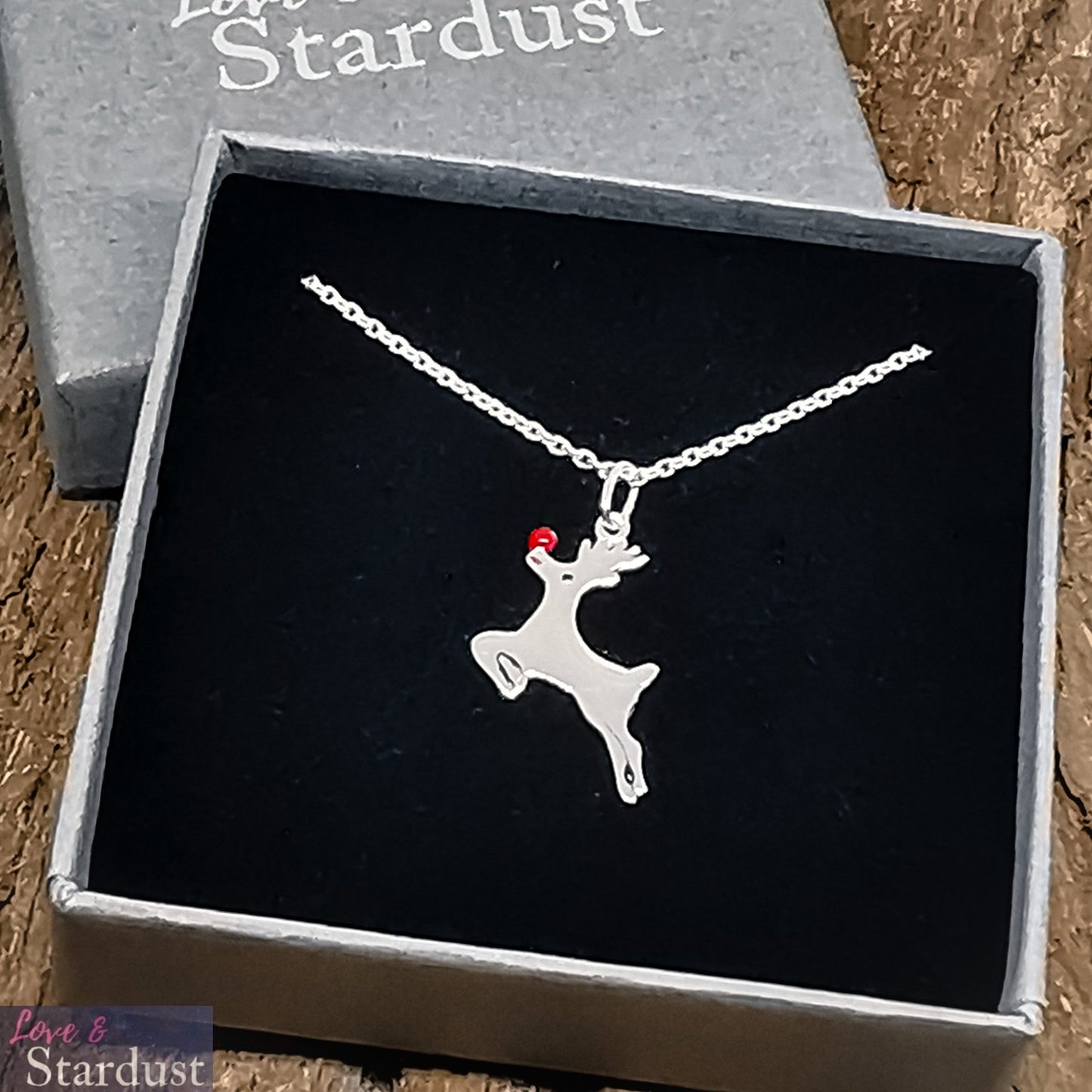 REINDEER Sterling Silver Necklace