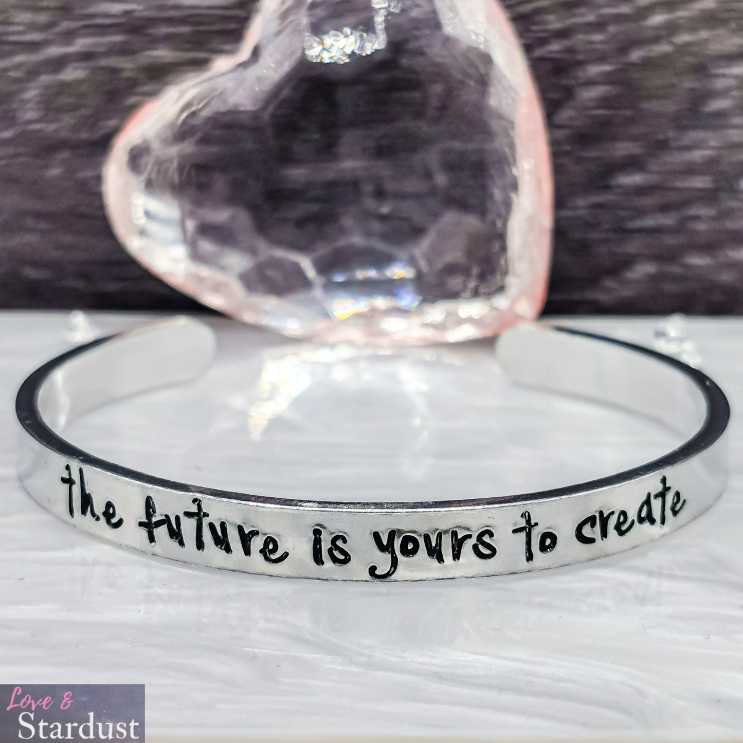 THE FUTURE IS YOURS TO CREATE Cuff Bracelet