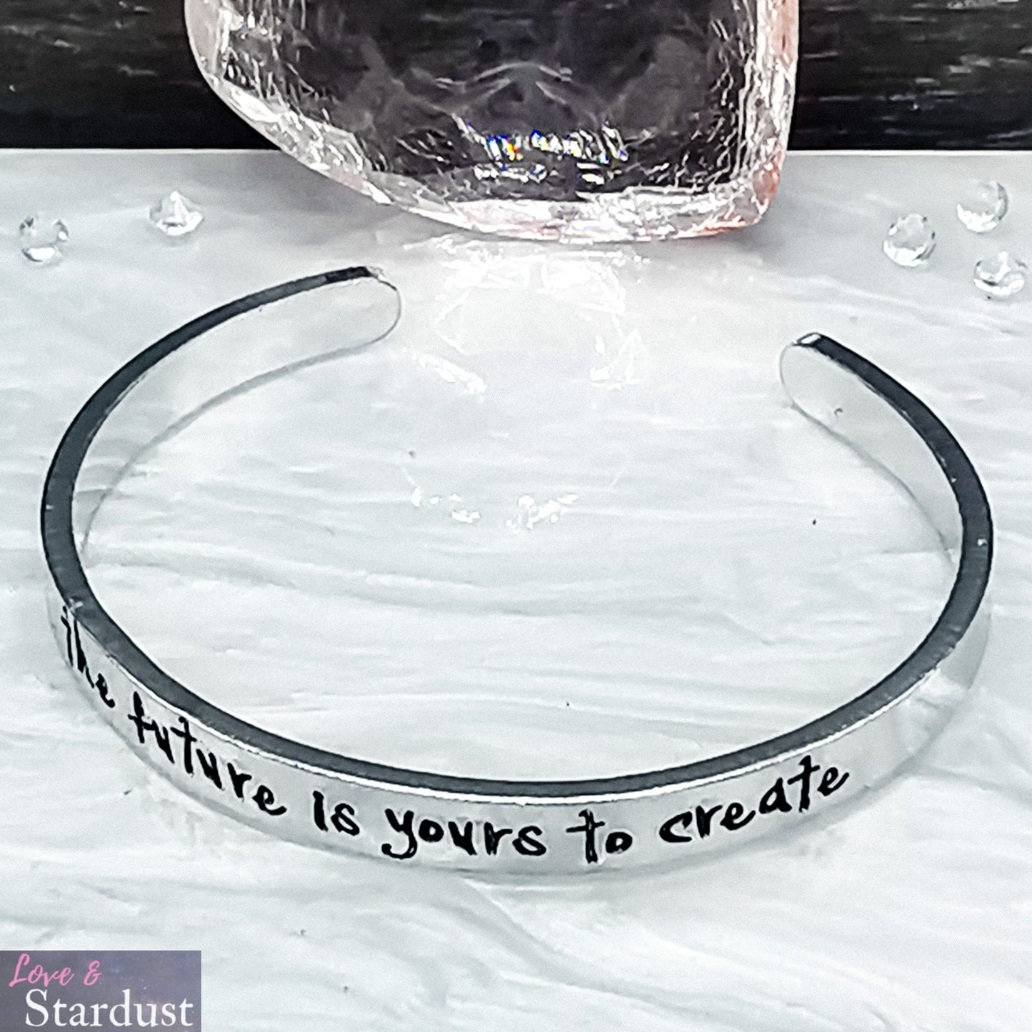 THE FUTURE IS YOURS TO CREATE Cuff Bracelet
