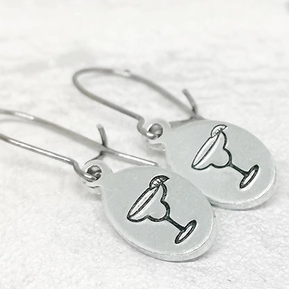 Gin Glass Earrings