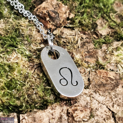 ZODIAC HOROSCOPE STARSIGN Pewter Necklace