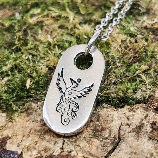 PHOENIX Pewter Necklace