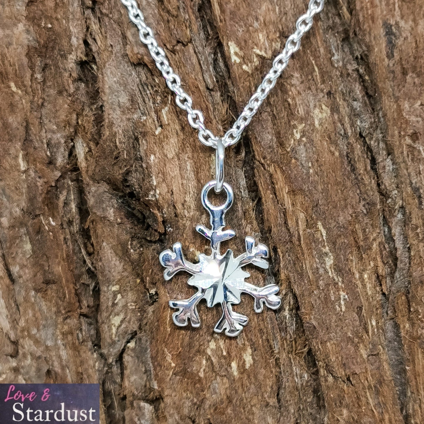 SNOWFLAKE Sterling Silver Necklace