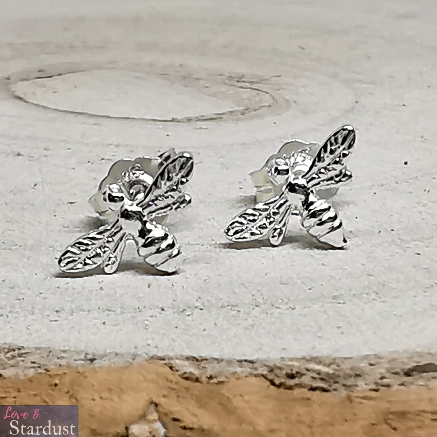 BEE Sterling Silver Earrings