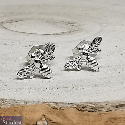 BEE Sterling Silver Earrings