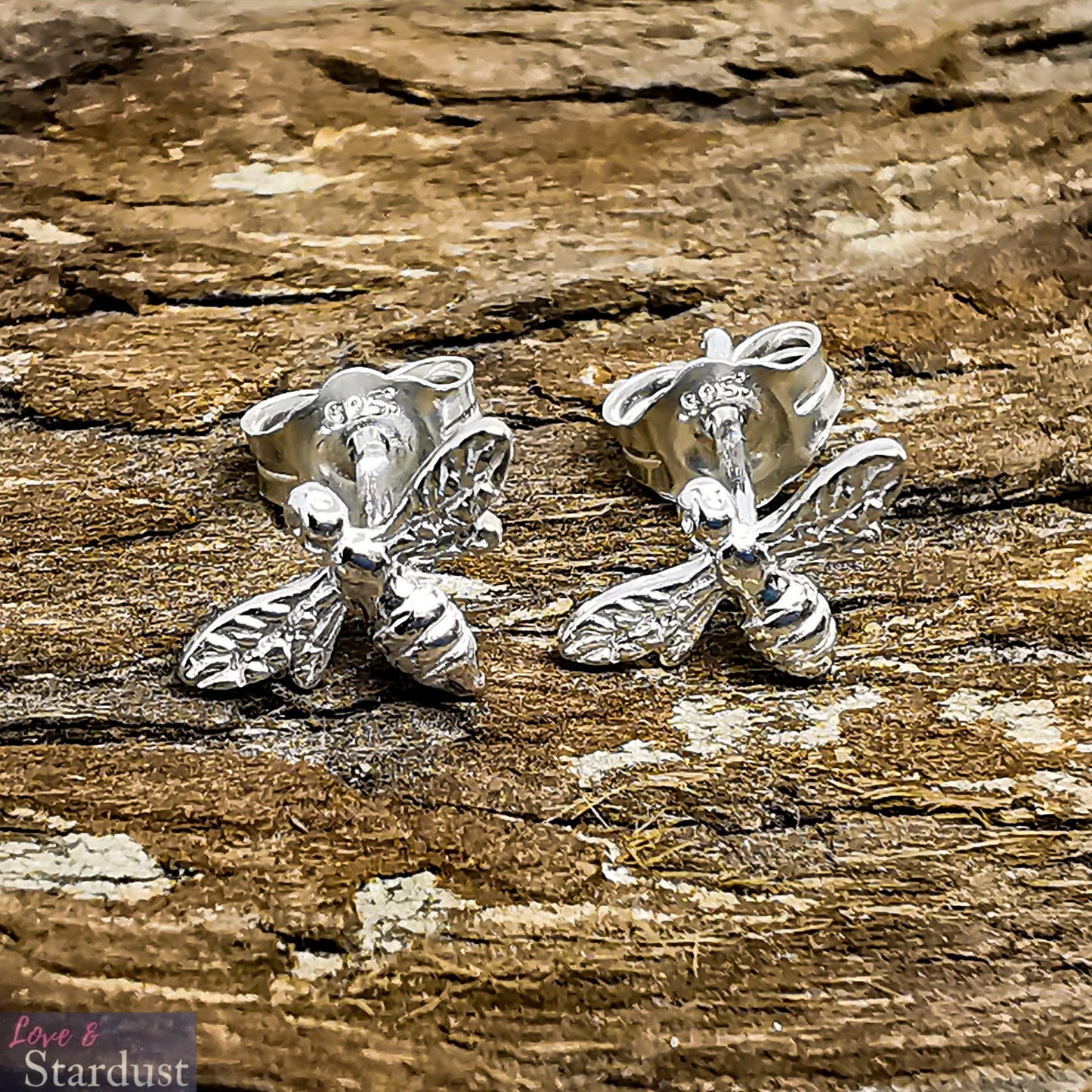 BEE Sterling Silver Earrings