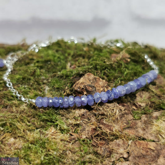 TANZANITE Sterling Silver Teen/Small Bracelet