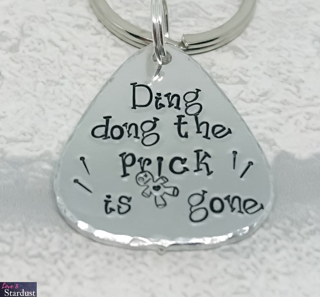 Mature but fun Voodoo themed Break-up Keyring