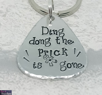 Mature but fun Voodoo themed Break-up Keyring