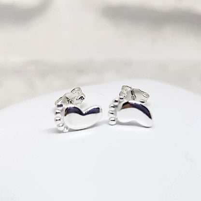 BABY FEET Sterling Silver Earrings
