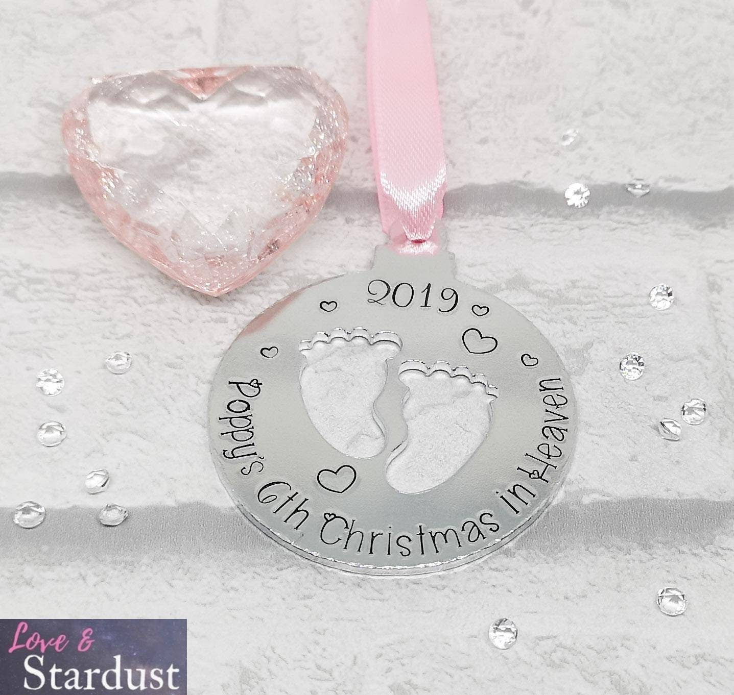 CHRISTMAS IN HEAVEN Personalised Tree Decoration