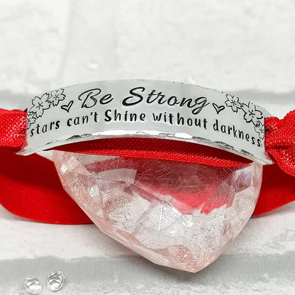 BE STRONG Comfort Fit Affirmation Bracelet